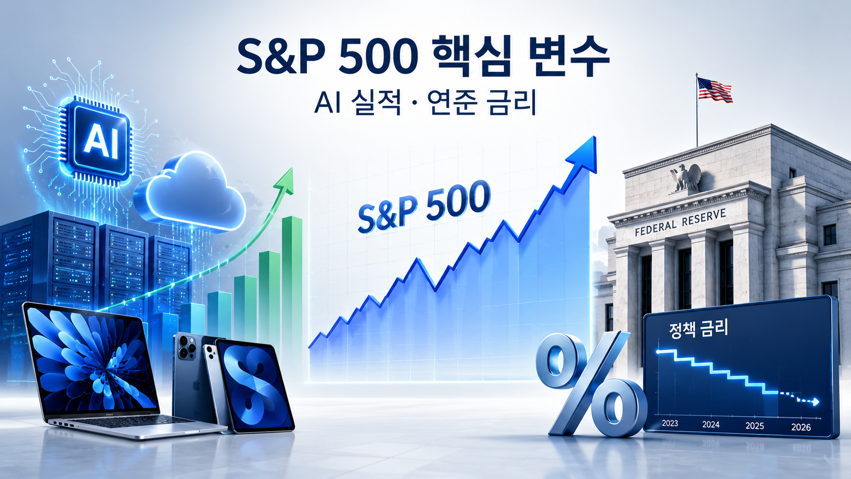 S&P 500 전망, 계속 오를까? 마이크로소프트·애플 실적과 연준 금리 분석